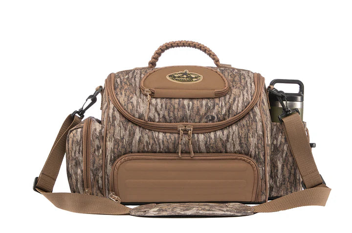 Load image into Gallery viewer, Rig'em Right Lock &amp; Load Blind Bag Mossy Oak Bottomland
