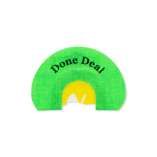 Rolling Thunder Done Deal 3 Reed Combo Cut Turkey Mouth Call