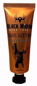 Black Widow - BUCK BUTTER - FOREHEAD GLAND SCENT GEL 1.5oz