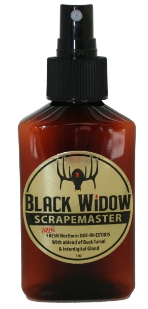 Black Widow -  Scrape Master 3oz Northern Whitetail Lure