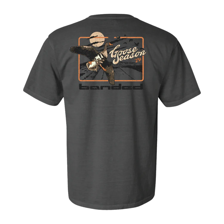 Load image into Gallery viewer, Banded Goose Season '24 Tee - October 2024 Tee of the Month Banded
