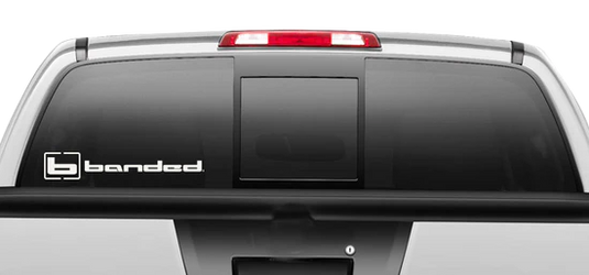 Banded Logo Decal - Horizontal