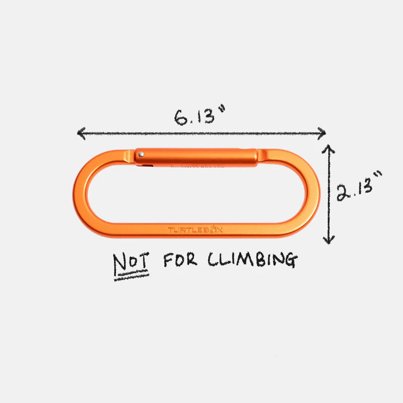 Load image into Gallery viewer, Turtlebox Carabiner - Blaze Orange
