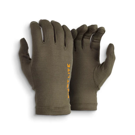 First Lite Aerowool Touch Liner Glove - Conifer