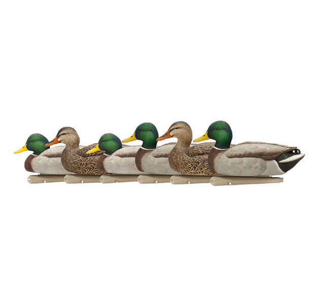 Load image into Gallery viewer, Six duck decoys on a white background

