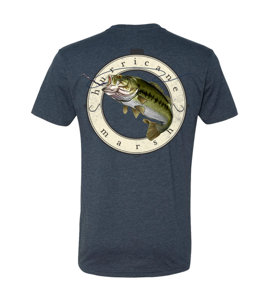 Hurricane Marsh Bass Tee