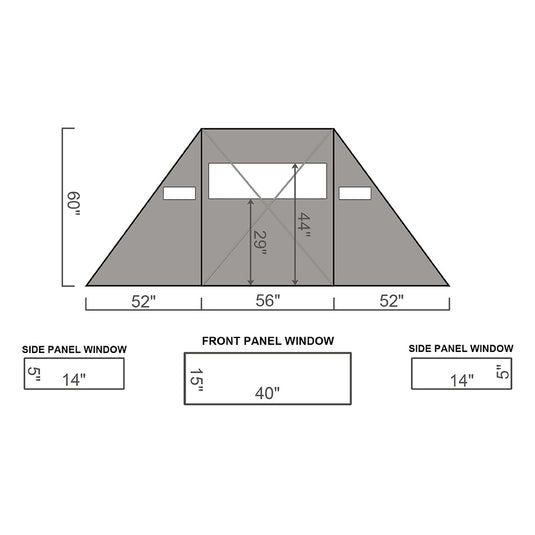 Alps Outdoorz Dash Panel Blind