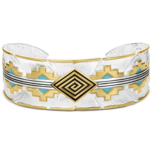 Montana Silversmiths Painted Sky Cuff Bracelet