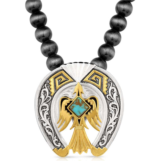 Montana Silversmiths Rise Above Beaded Pendant Necklace