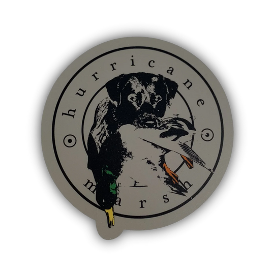 Hurricane Marsh The Retrieve Decal - 3.75"